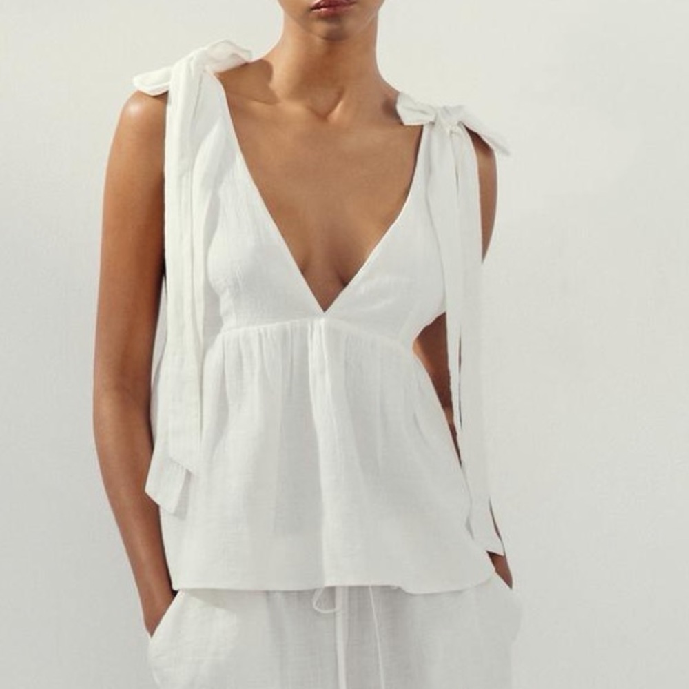 NWT Zara bow tank top
